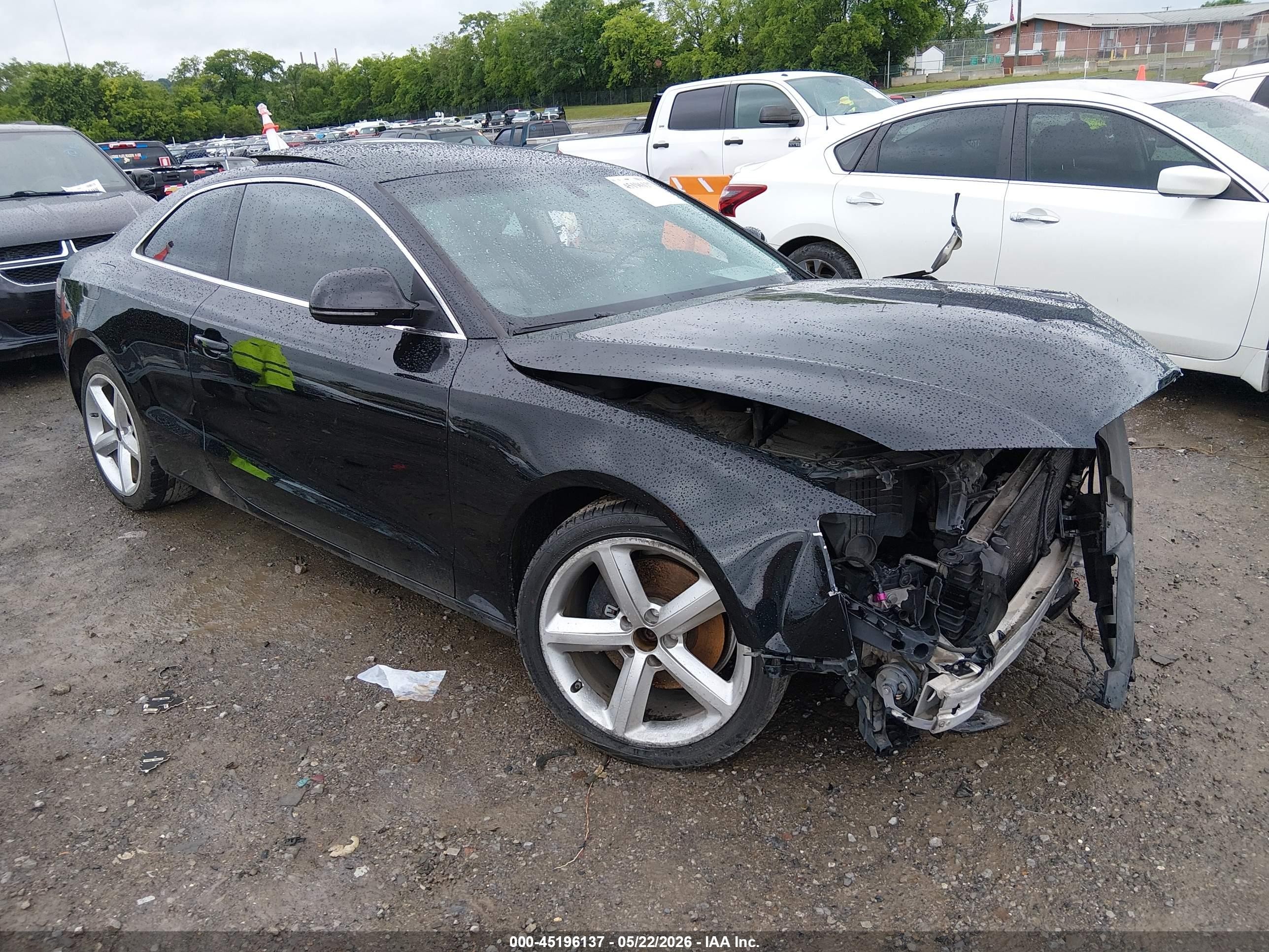 2009 Audi A5 3.2l Black vin: WAUDK78T39A001778