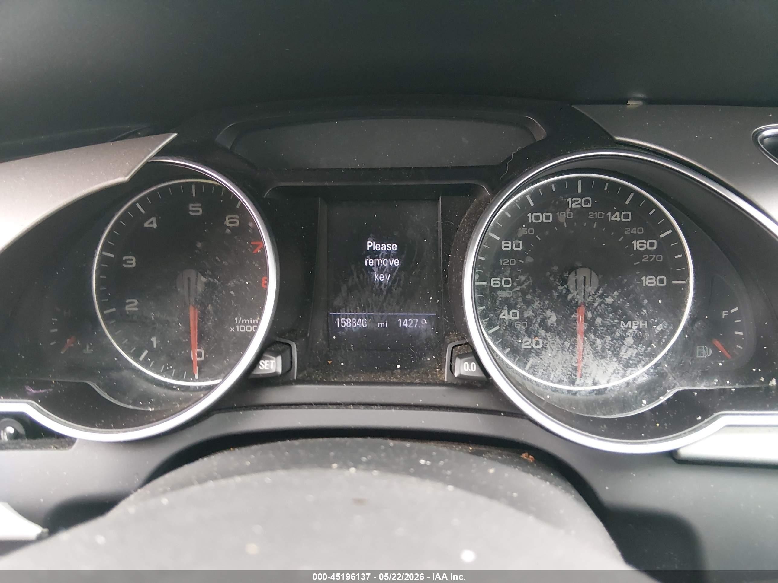 2009 Audi A5 3.2l Black vin: WAUDK78T39A001778
