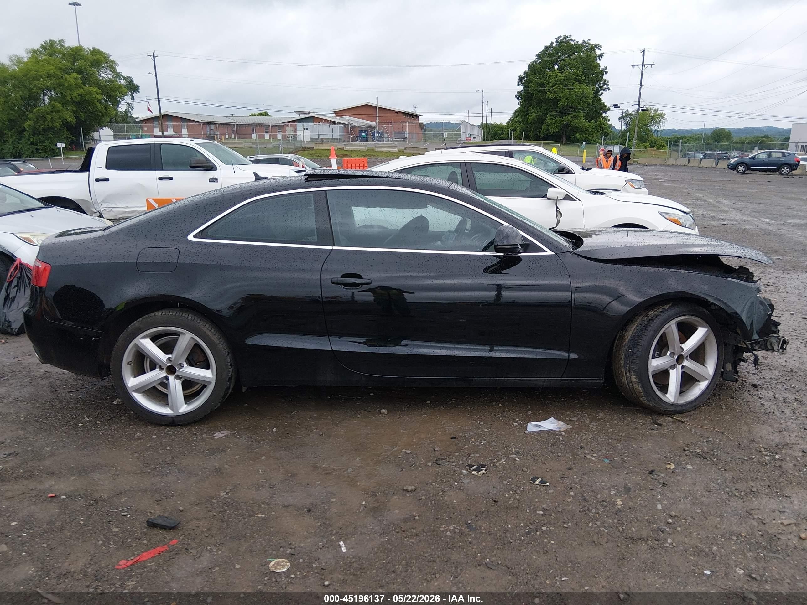 2009 Audi A5 3.2l Black vin: WAUDK78T39A001778