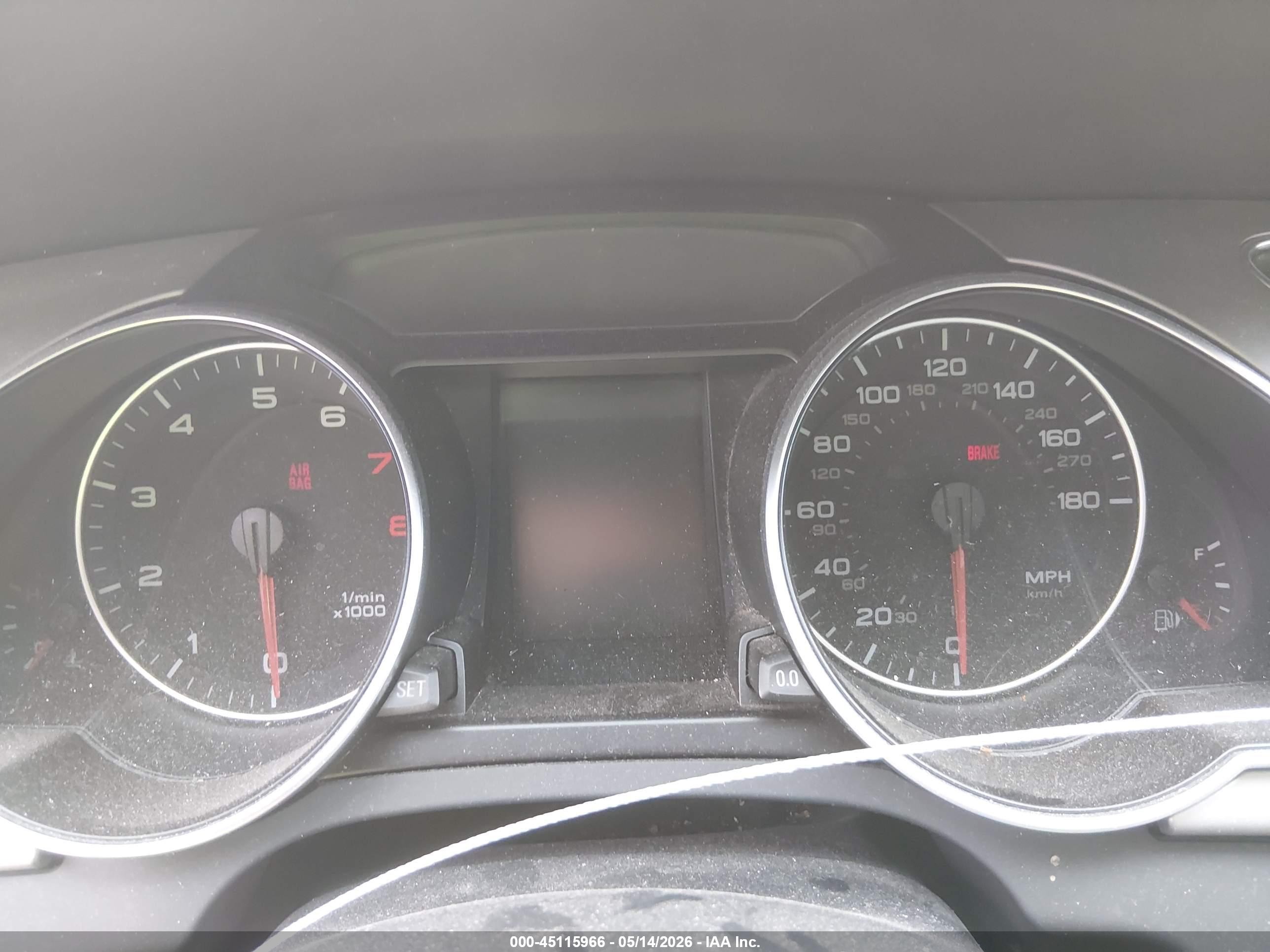 2009 Audi A5 3.2l Gray vin: WAUDK78T39A013526