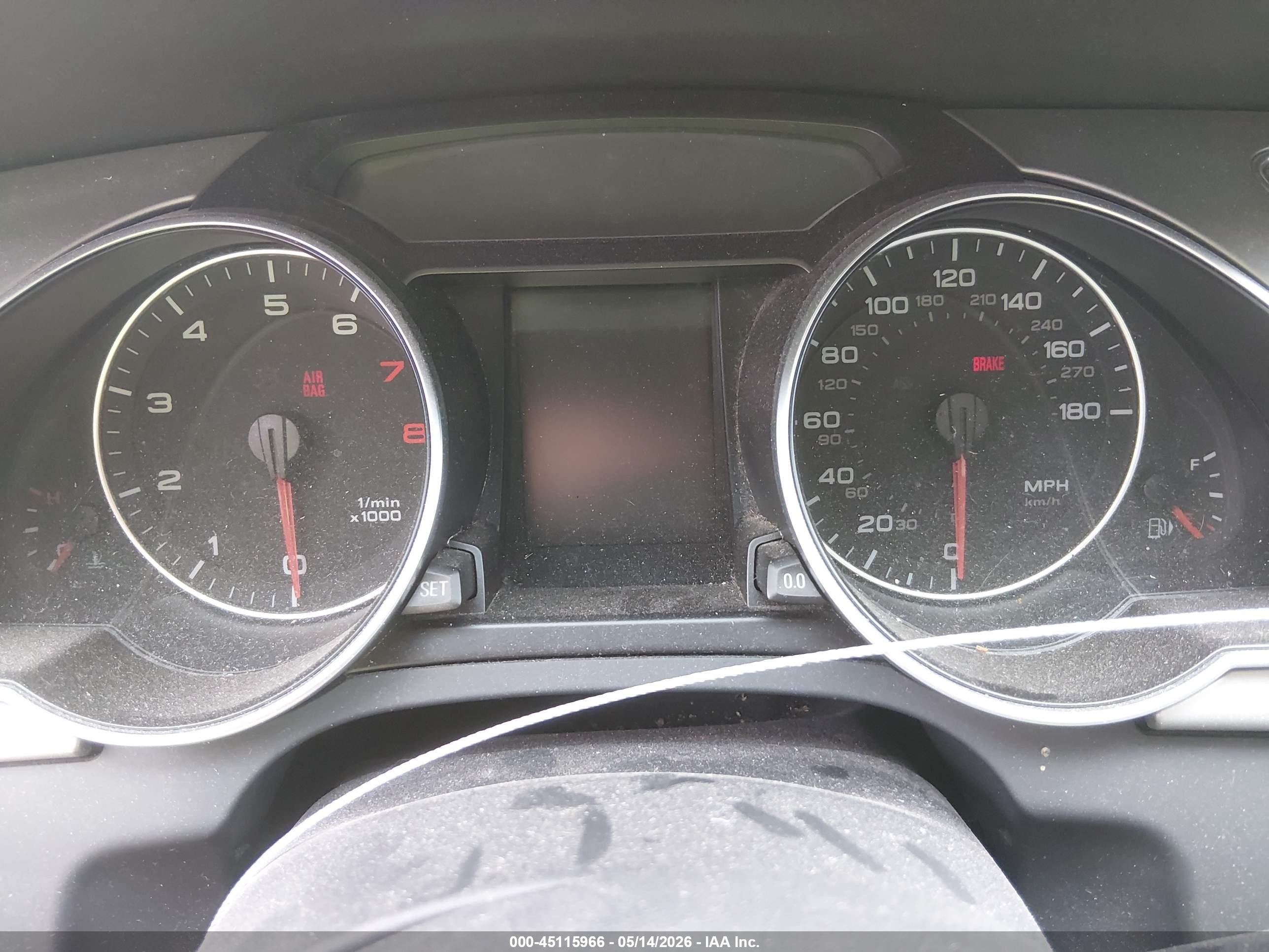 2009 Audi A5 3.2l Gray vin: WAUDK78T39A013526