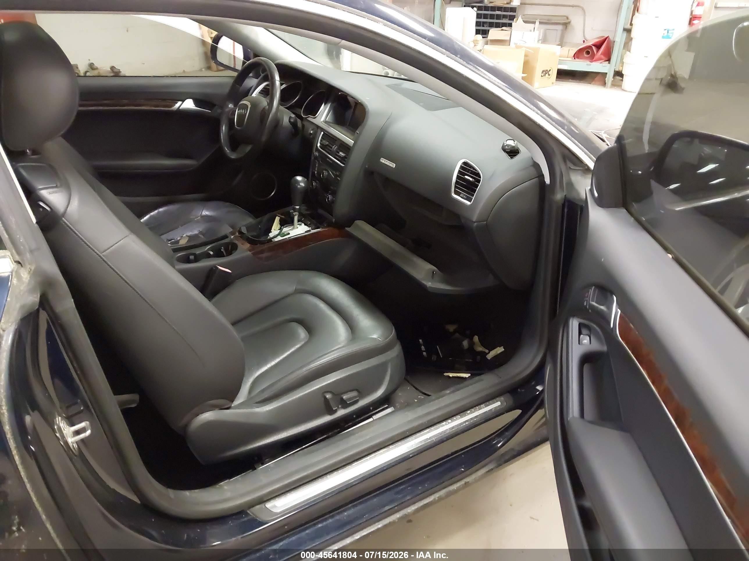 2009 Audi A5 3.2l Blue vin: WAUDK78T89A047610