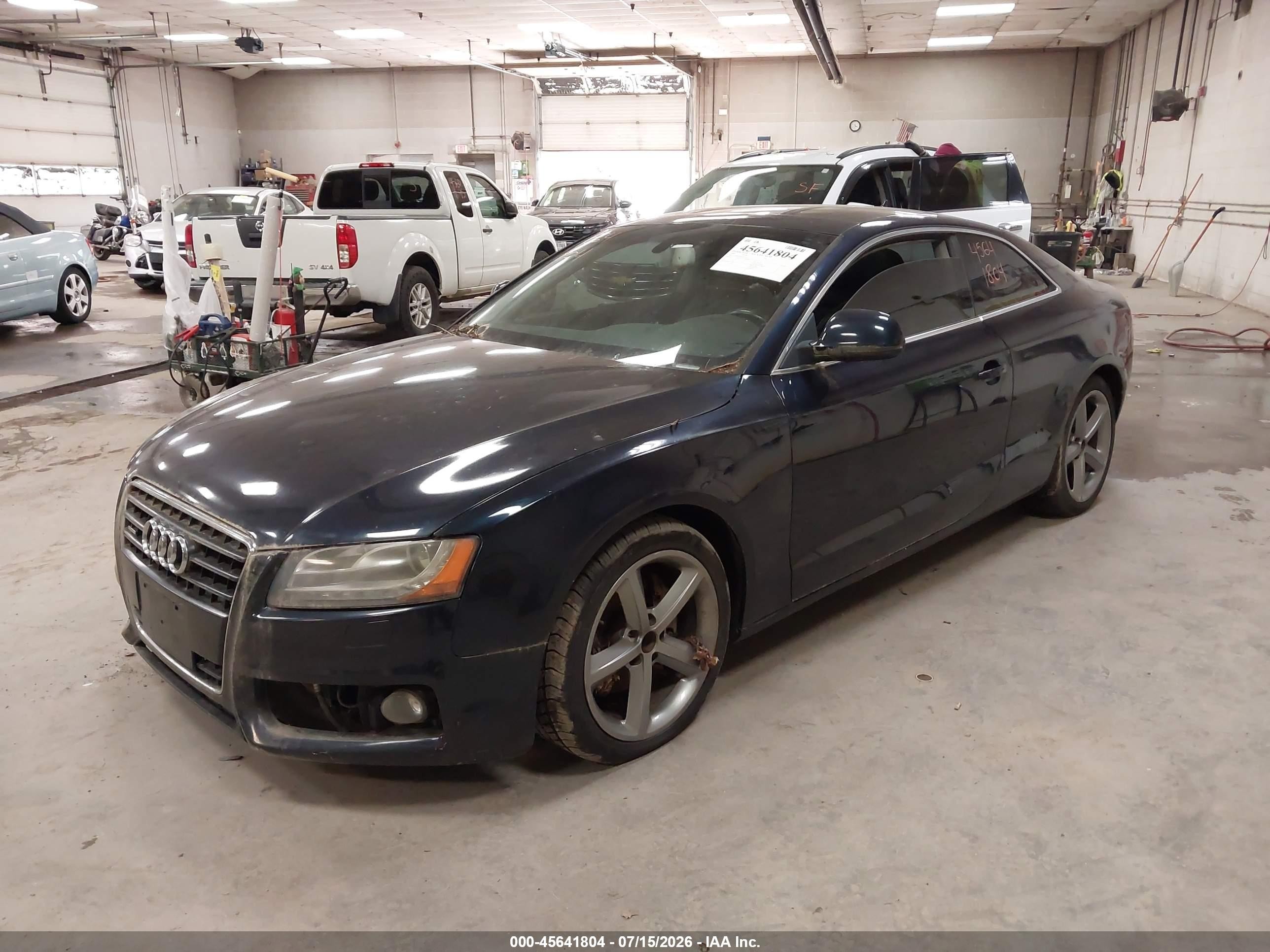 2009 Audi A5 3.2l Blue vin: WAUDK78T89A047610