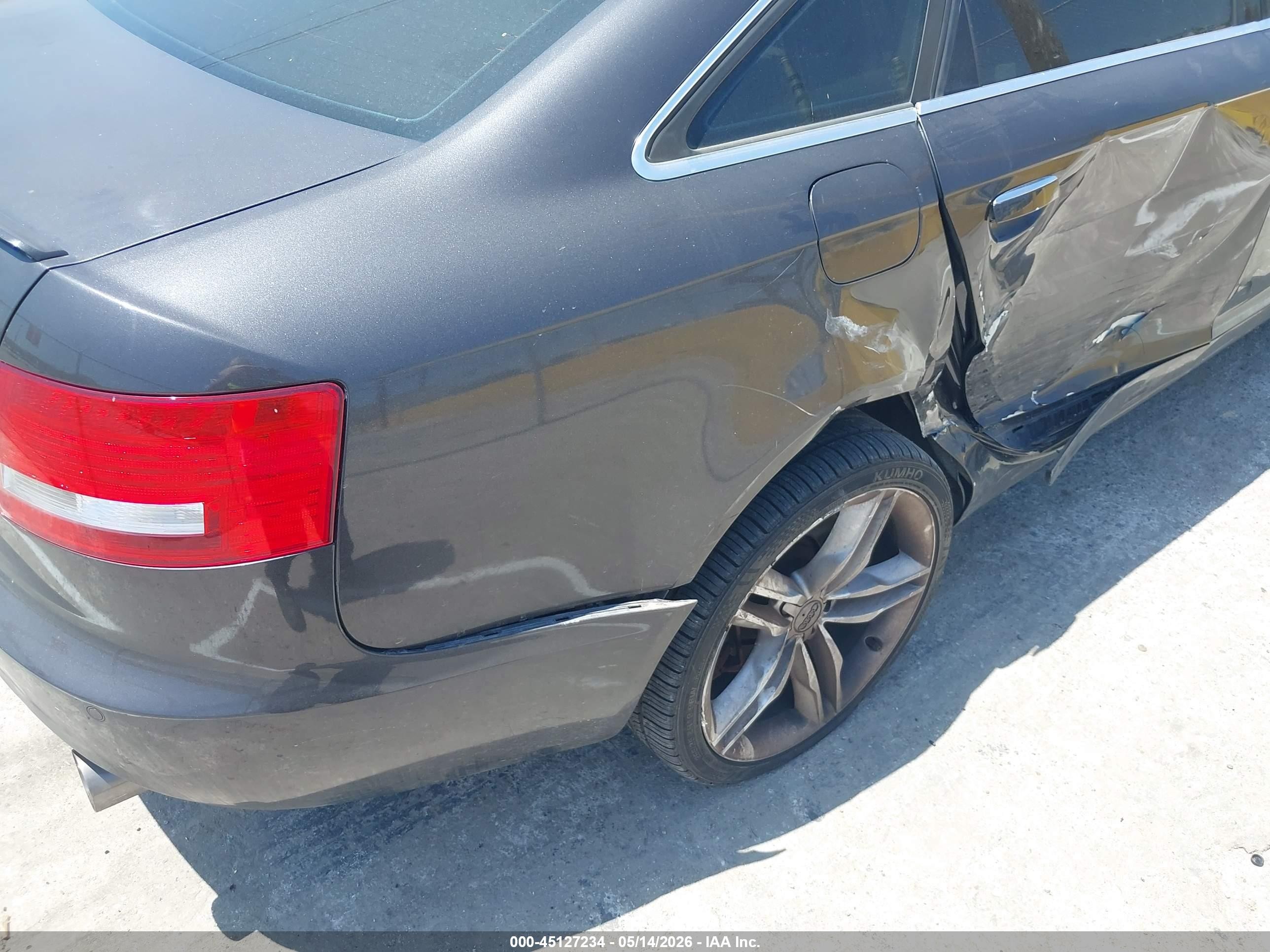 2005 Audi A6 4.2 Gray vin: WAUDL74F75N106940