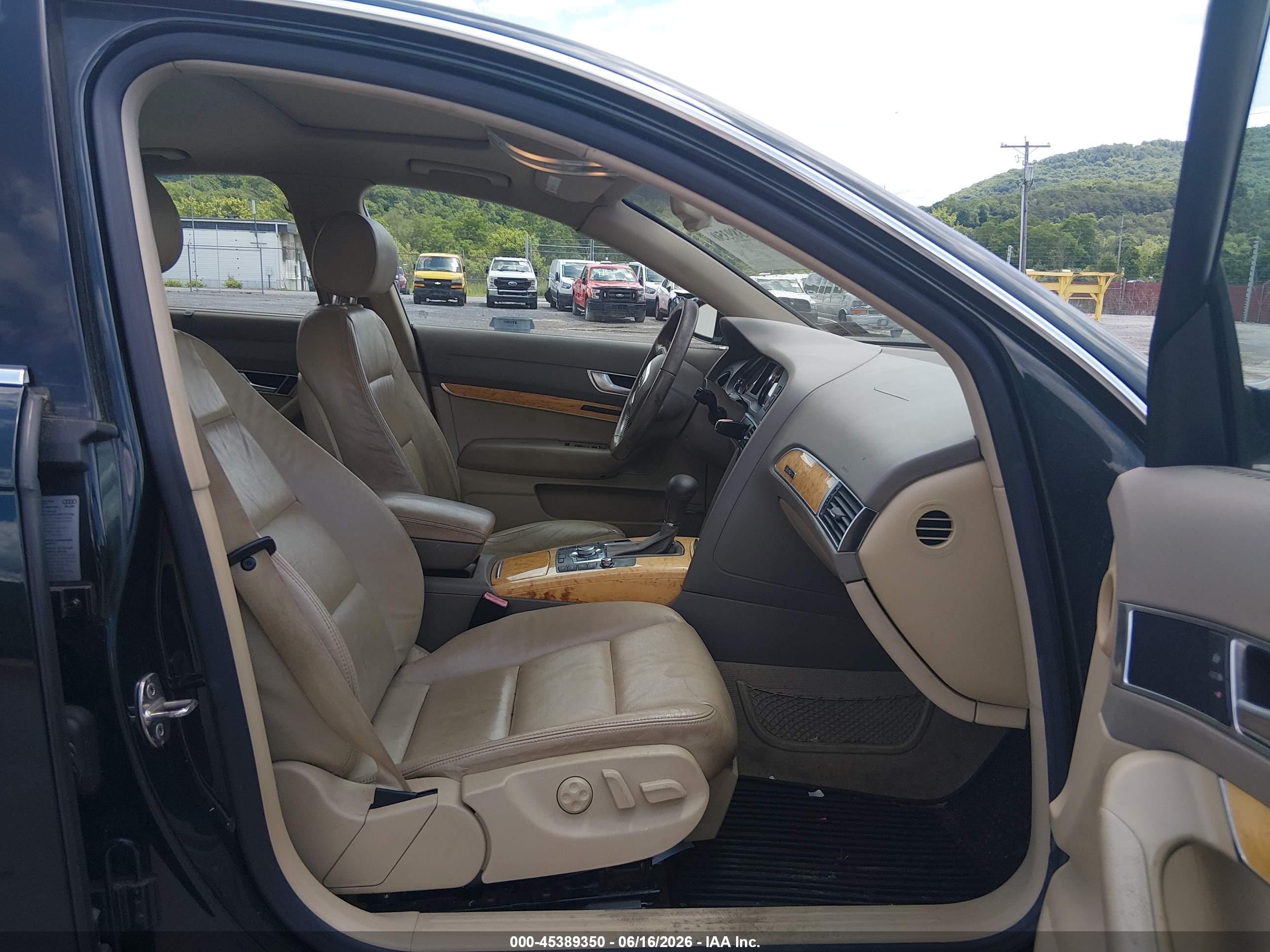 2006 Audi A6 4.2 Green vin: WAUDL74FX6N140131