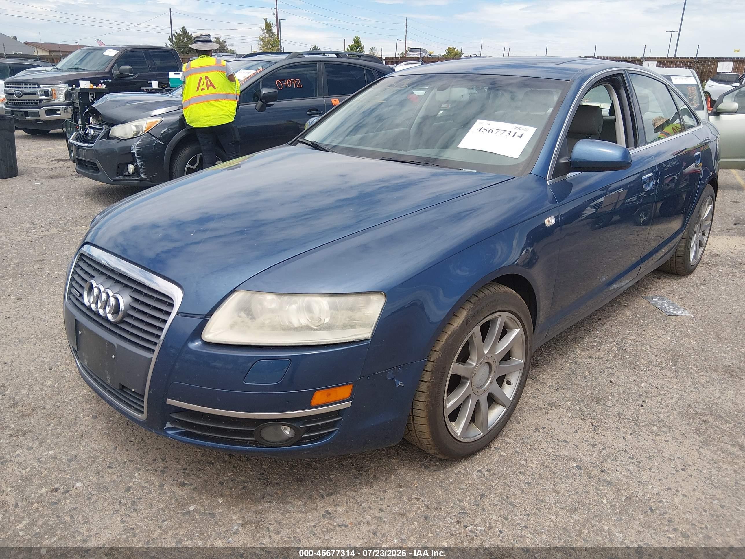 2005 Audi A6 4.2 Blue vin: WAUDL94F05N028108