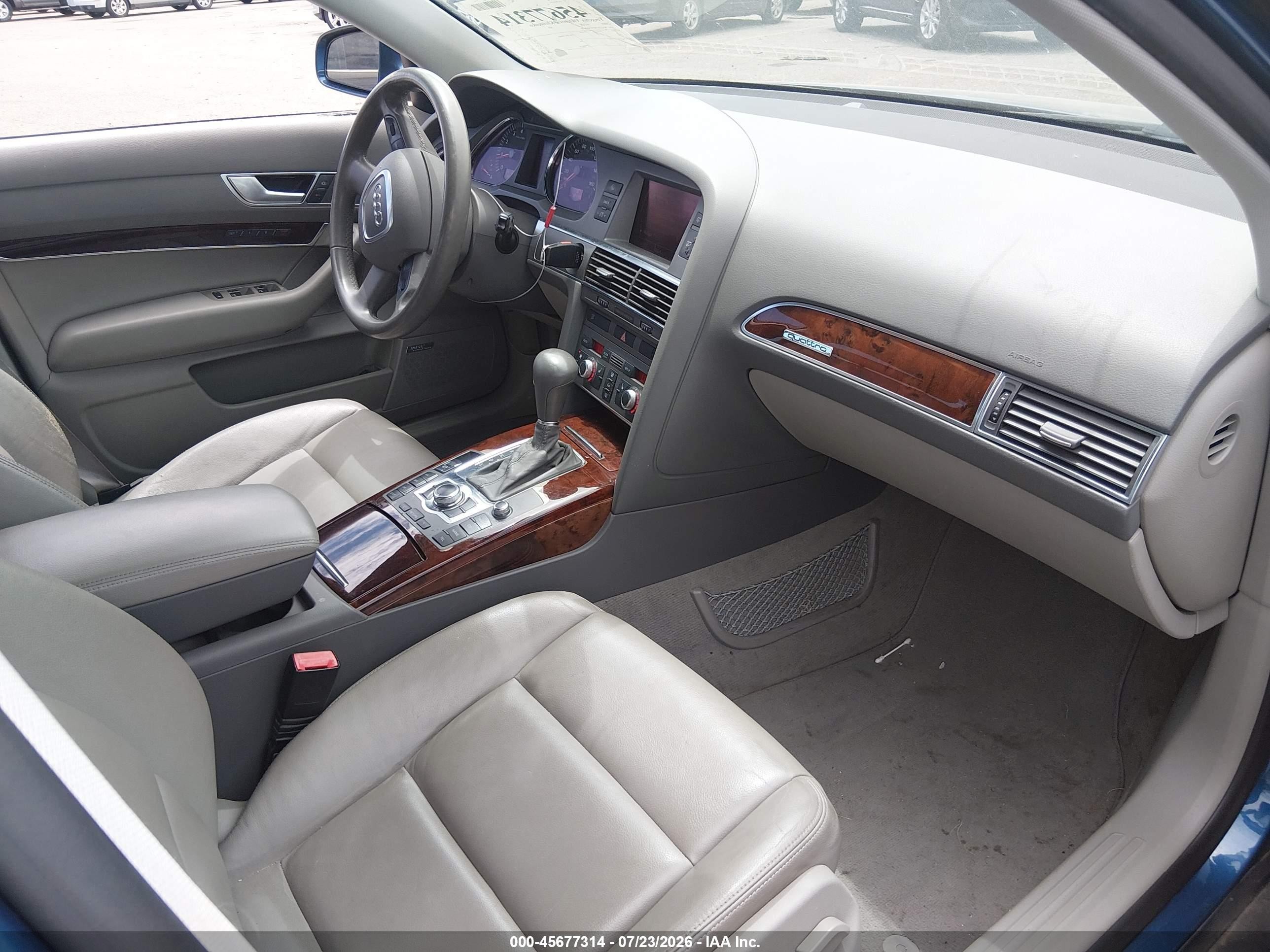 2005 Audi A6 4.2 Blue vin: WAUDL94F05N028108