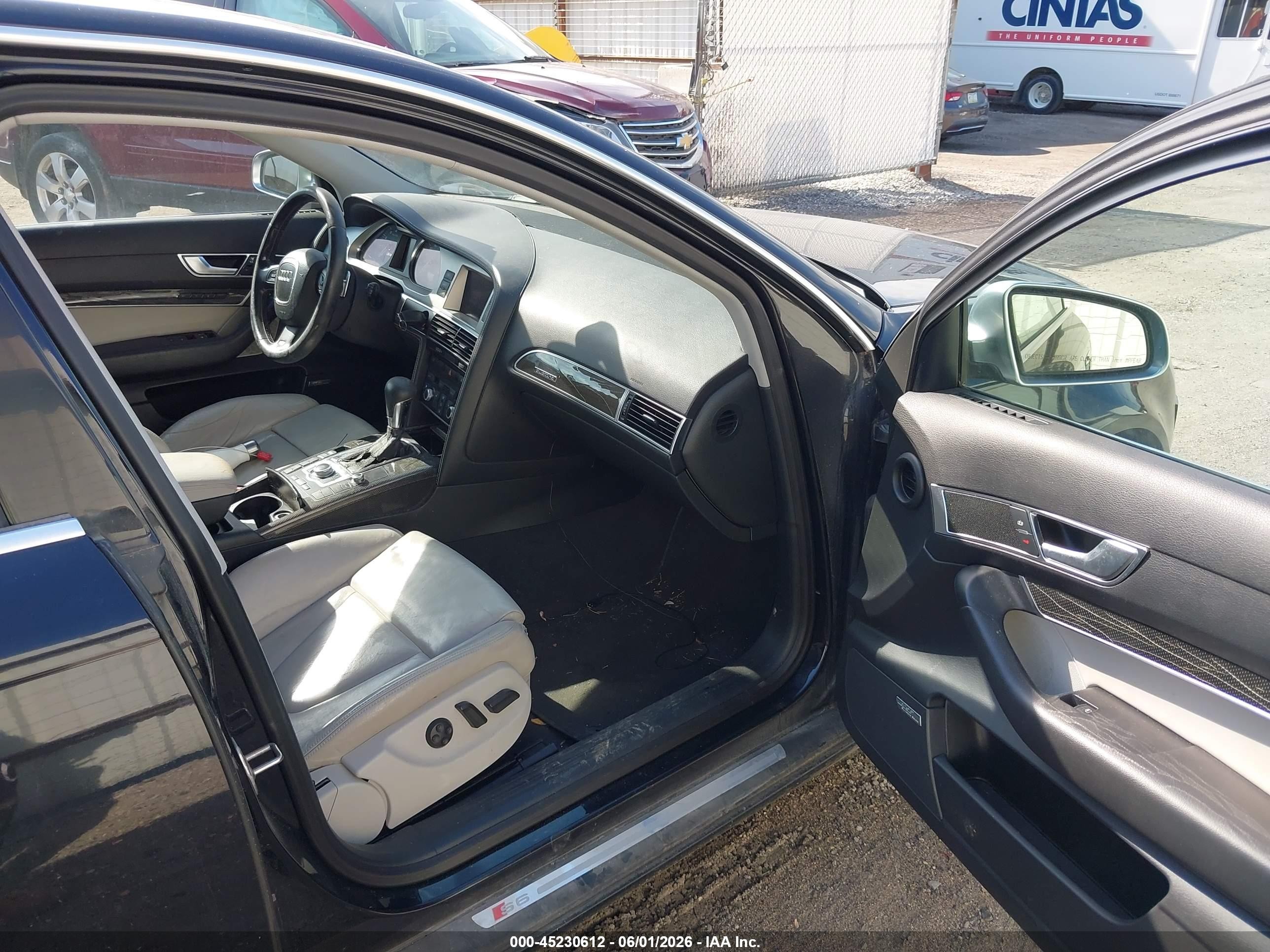 2008 Audi S6 5.2 Black vin: WAUDN74F88N107545