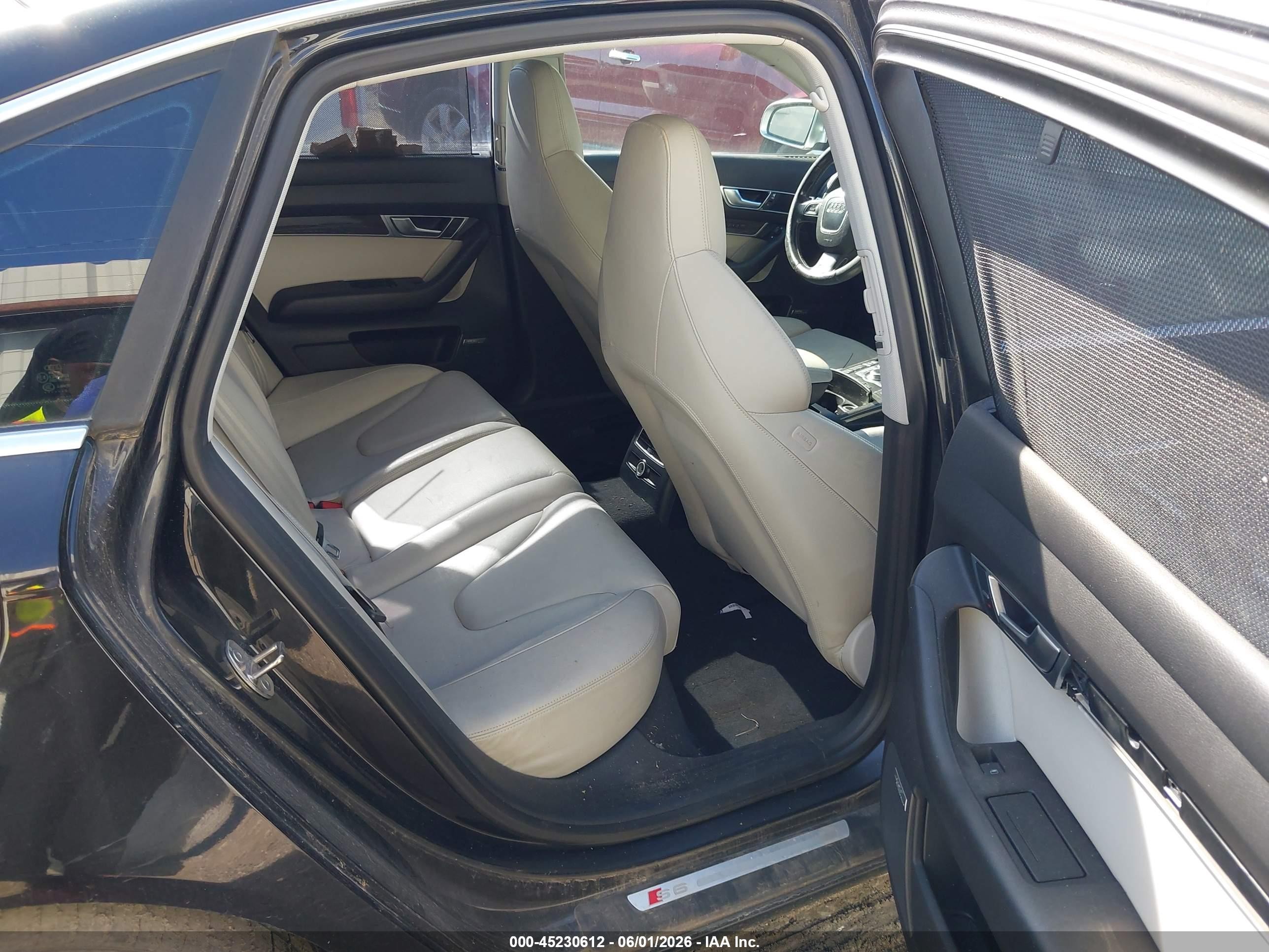 2008 Audi S6 5.2 Black vin: WAUDN74F88N107545