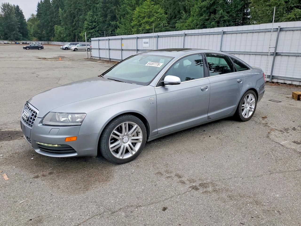 2008 Audi S6 Quattro Gray vin: WAUDN74FX8N154754