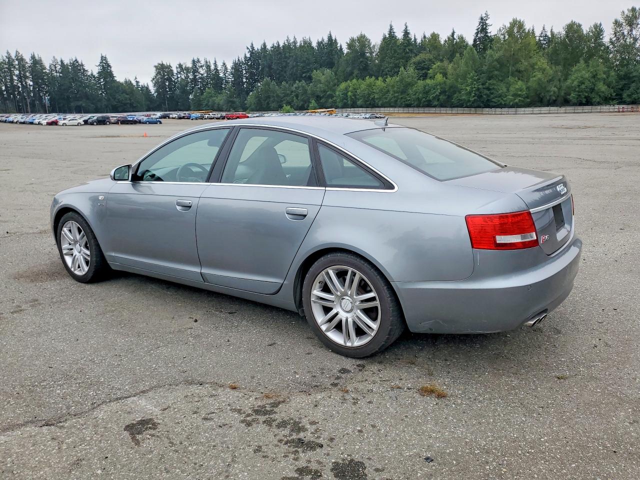 2008 Audi S6 Quattro Gray vin: WAUDN74FX8N154754