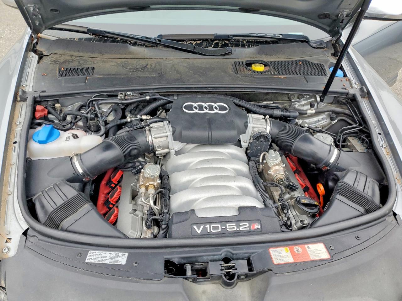 2008 Audi S6 Quattro Gray vin: WAUDN74FX8N154754