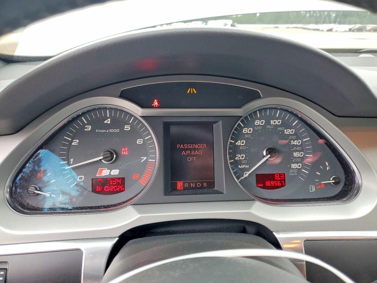 2008 Audi S6 Quattro Gray vin: WAUDN74FX8N154754