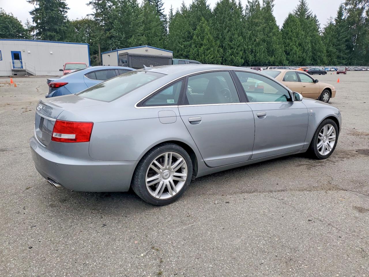2008 Audi S6 Quattro Gray vin: WAUDN74FX8N154754