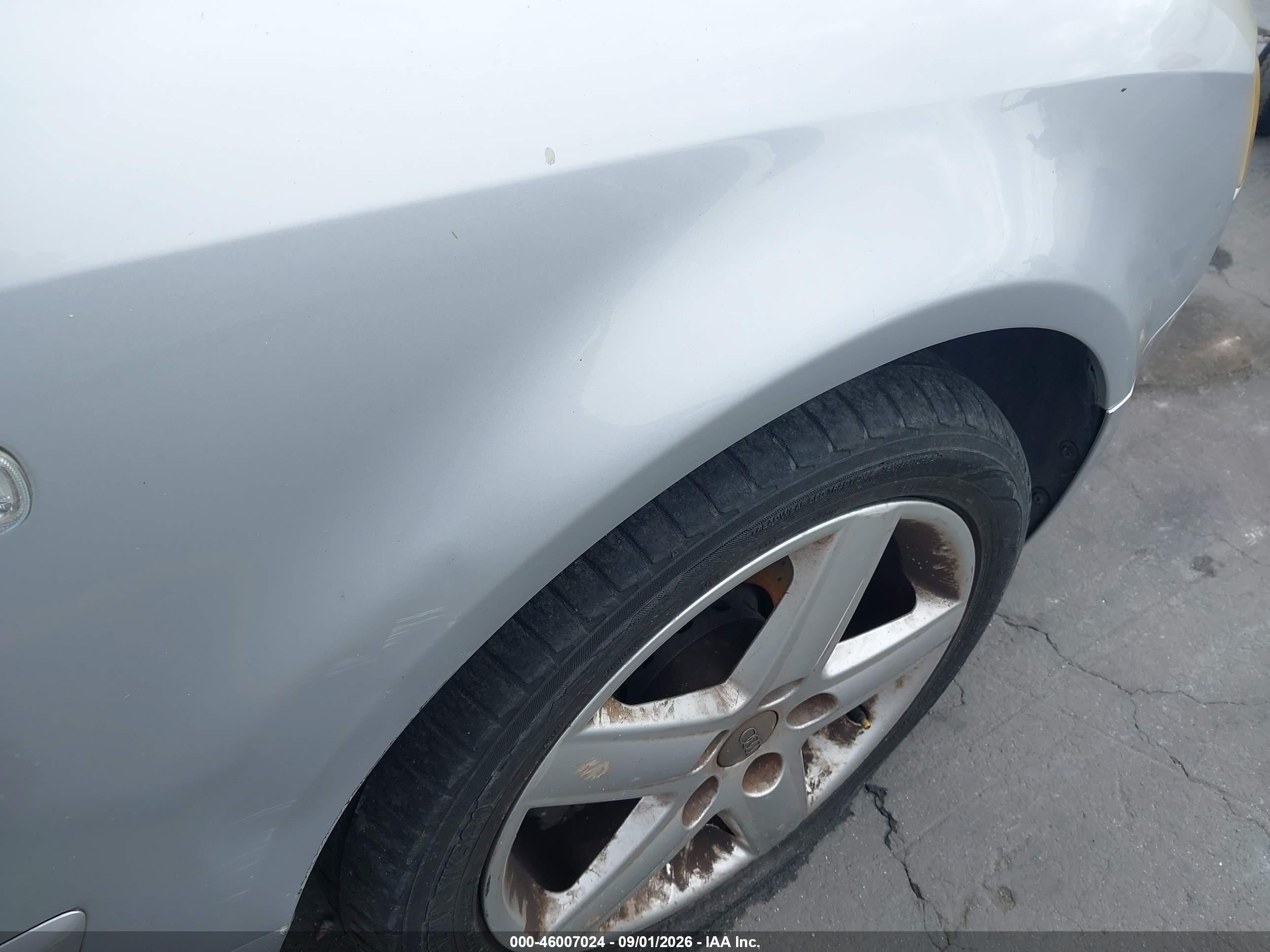 2004 Audi A4 3.0 Серебряный vin: WAUDT48H14K009355