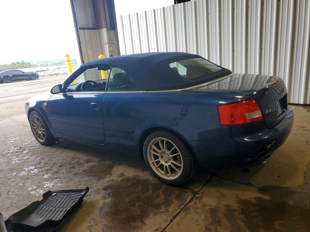 2005 Audi A4 Quattro Cabriolet Синий vin: WAUDT48H25K006157