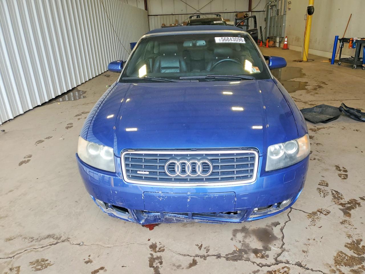2005 Audi A4 Quattro Cabriolet Синий vin: WAUDT48H25K006157