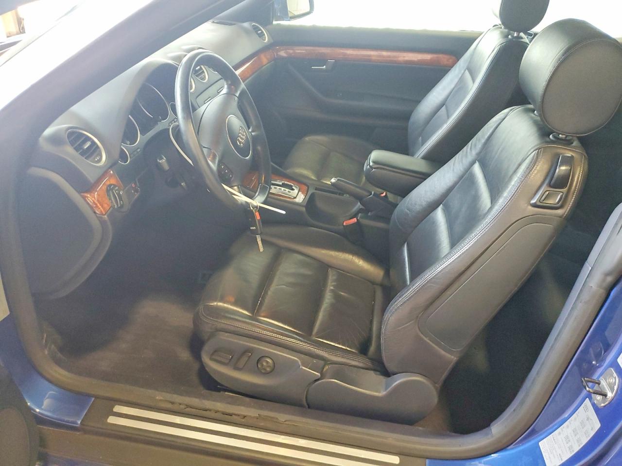 2005 Audi A4 Quattro Cabriolet Синий vin: WAUDT48H25K006157