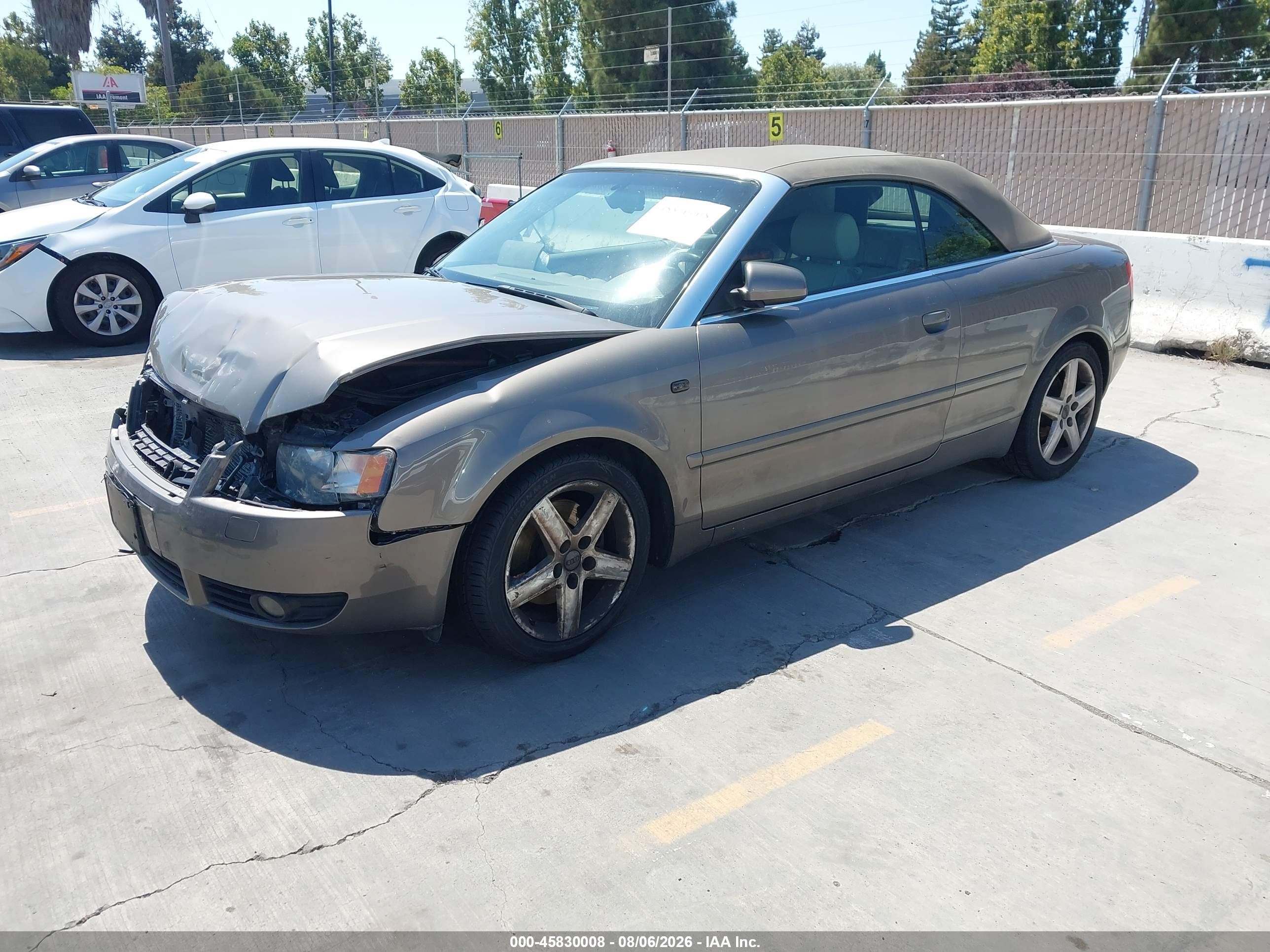 2004 Audi A4 3.0 Brown vin: WAUDT48H44K023542