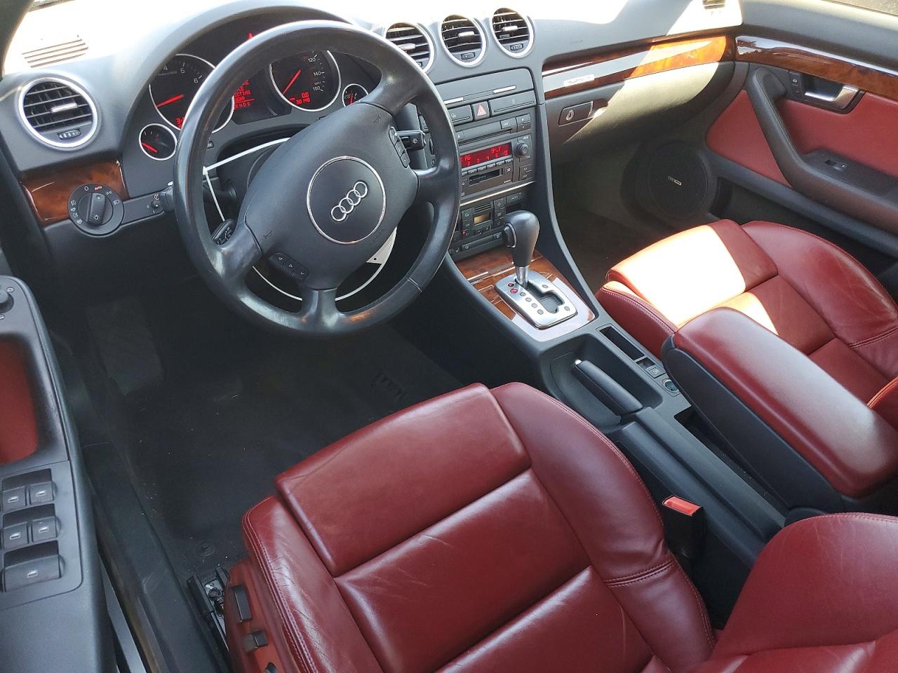 2004 Audi A4 Quattro Silver vin: WAUDT48H54K016423