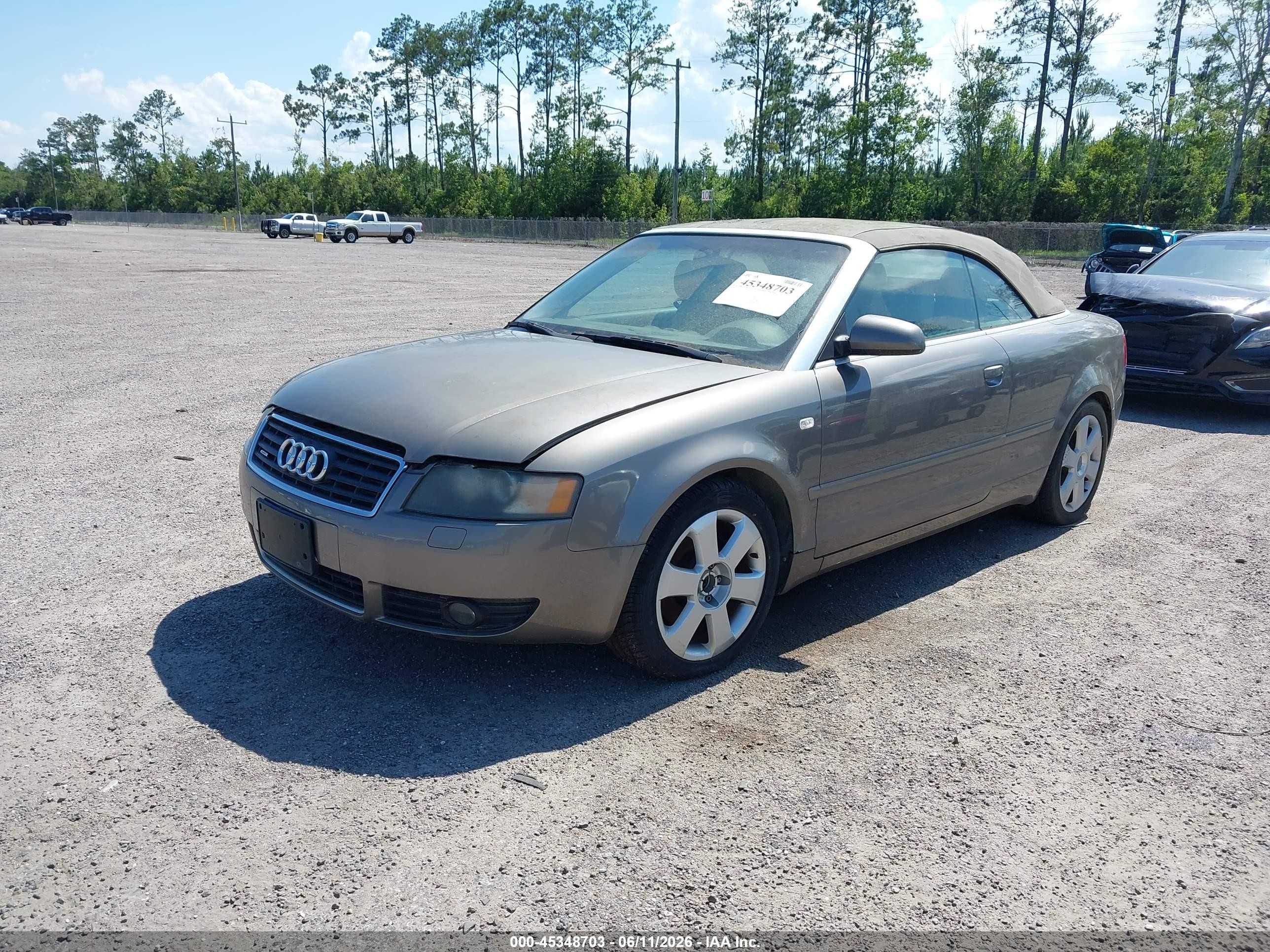 2006 Audi A4 3.0 Brown vin: WAUDT48H56K001181