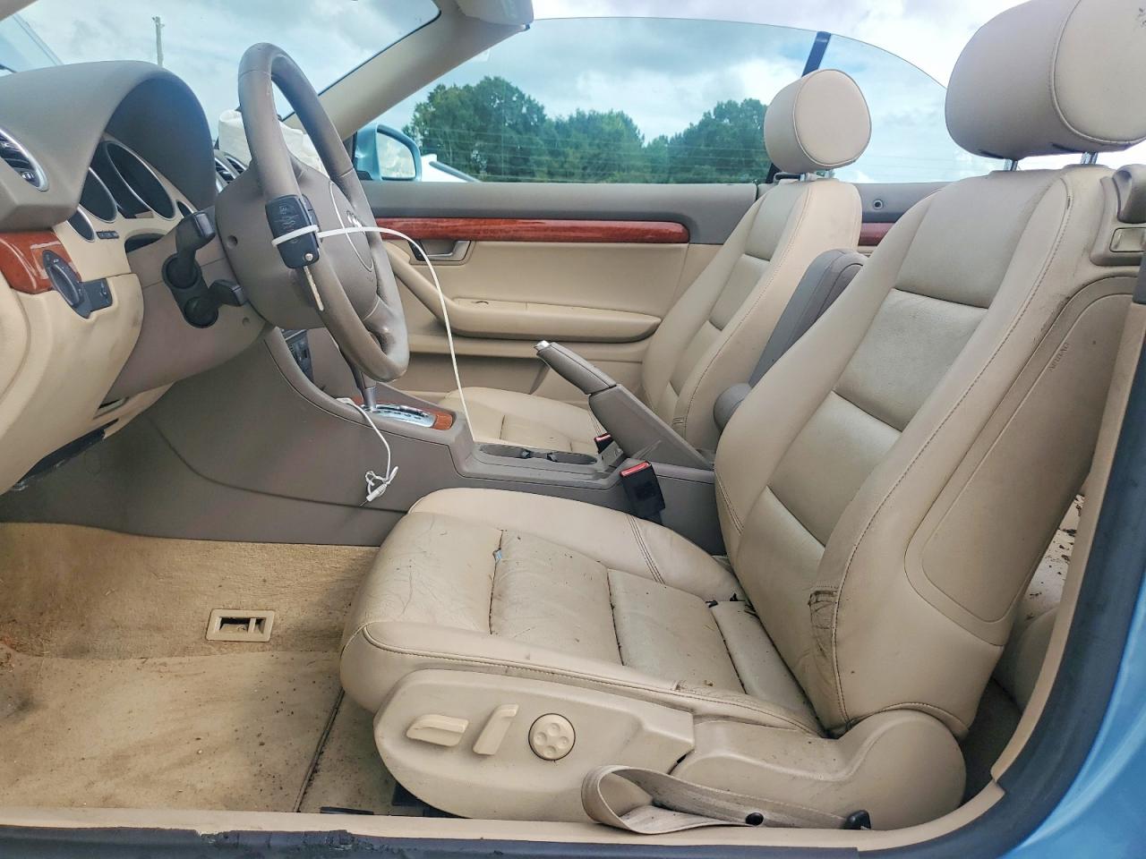 2006 Audi A4 Quattro Blue vin: WAUDT48H56K007515