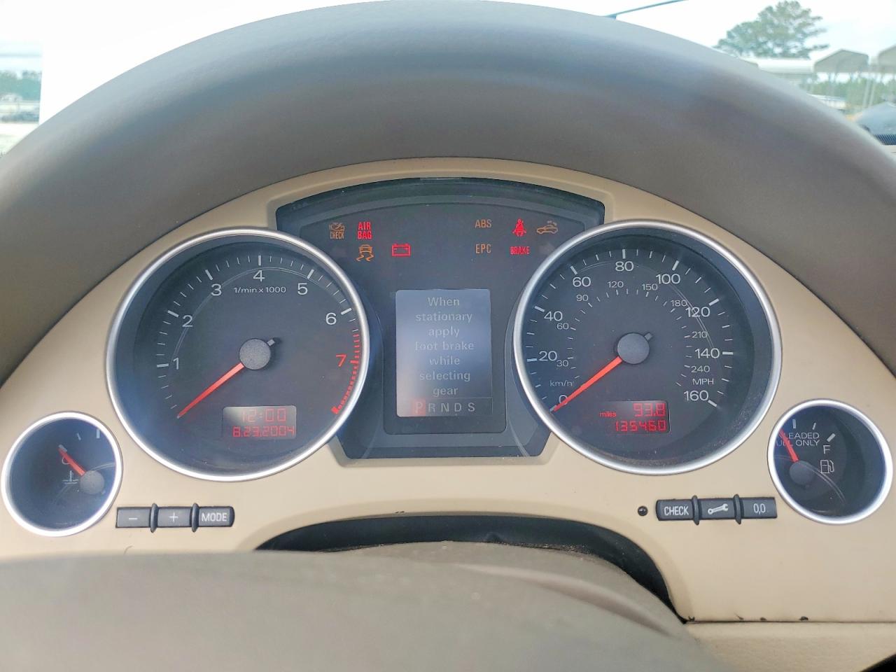 2006 Audi A4 Quattro Blue vin: WAUDT48H56K007515