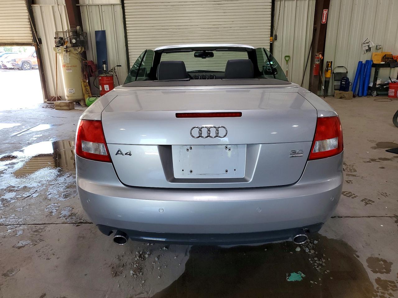 2006 Audi A4 Quattro Silver vin: WAUDT48H86K008285