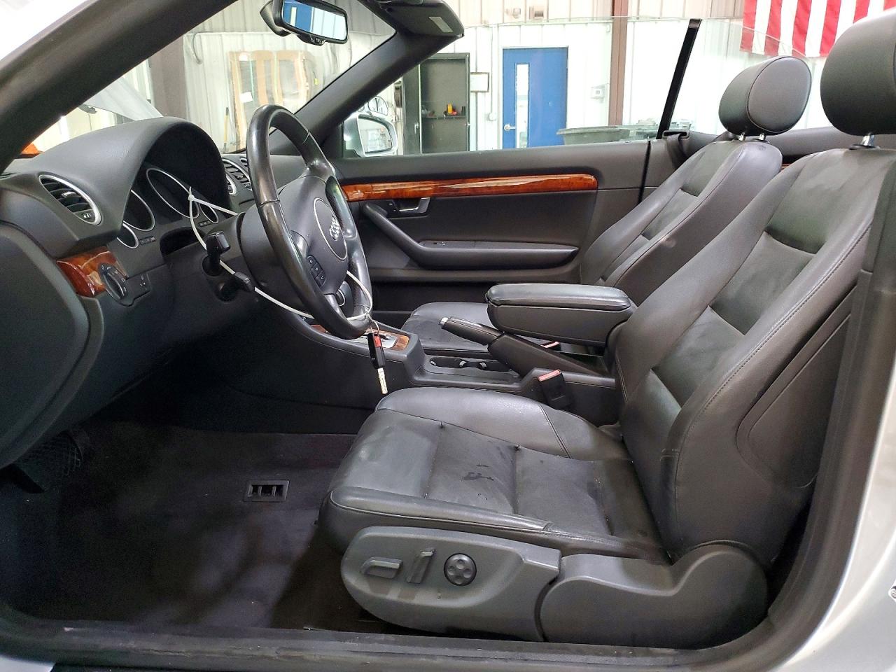 2006 Audi A4 Quattro Silver vin: WAUDT48H86K008285