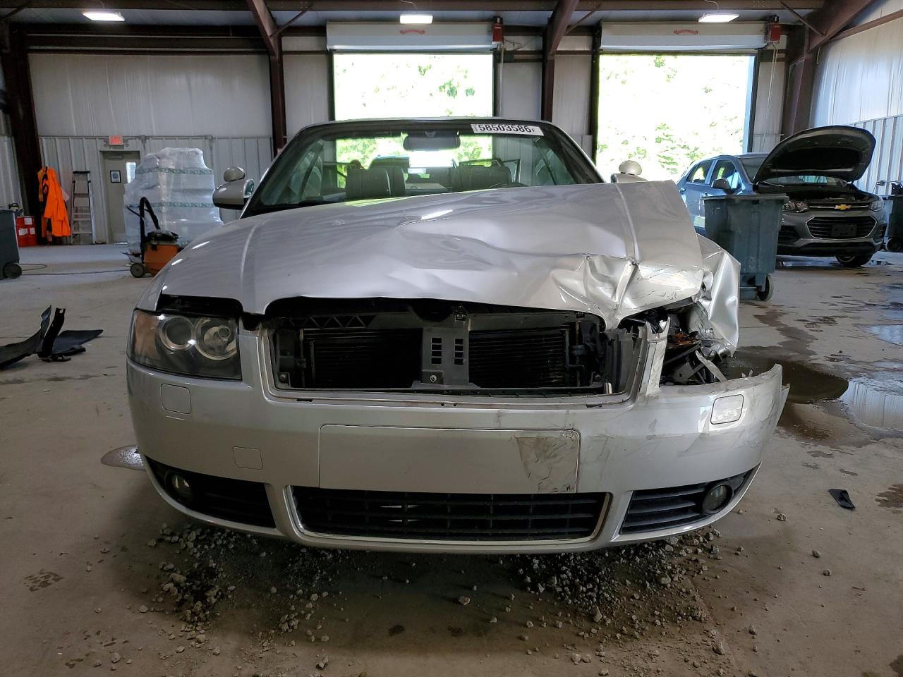 2006 Audi A4 Quattro Silver vin: WAUDT48H86K008285