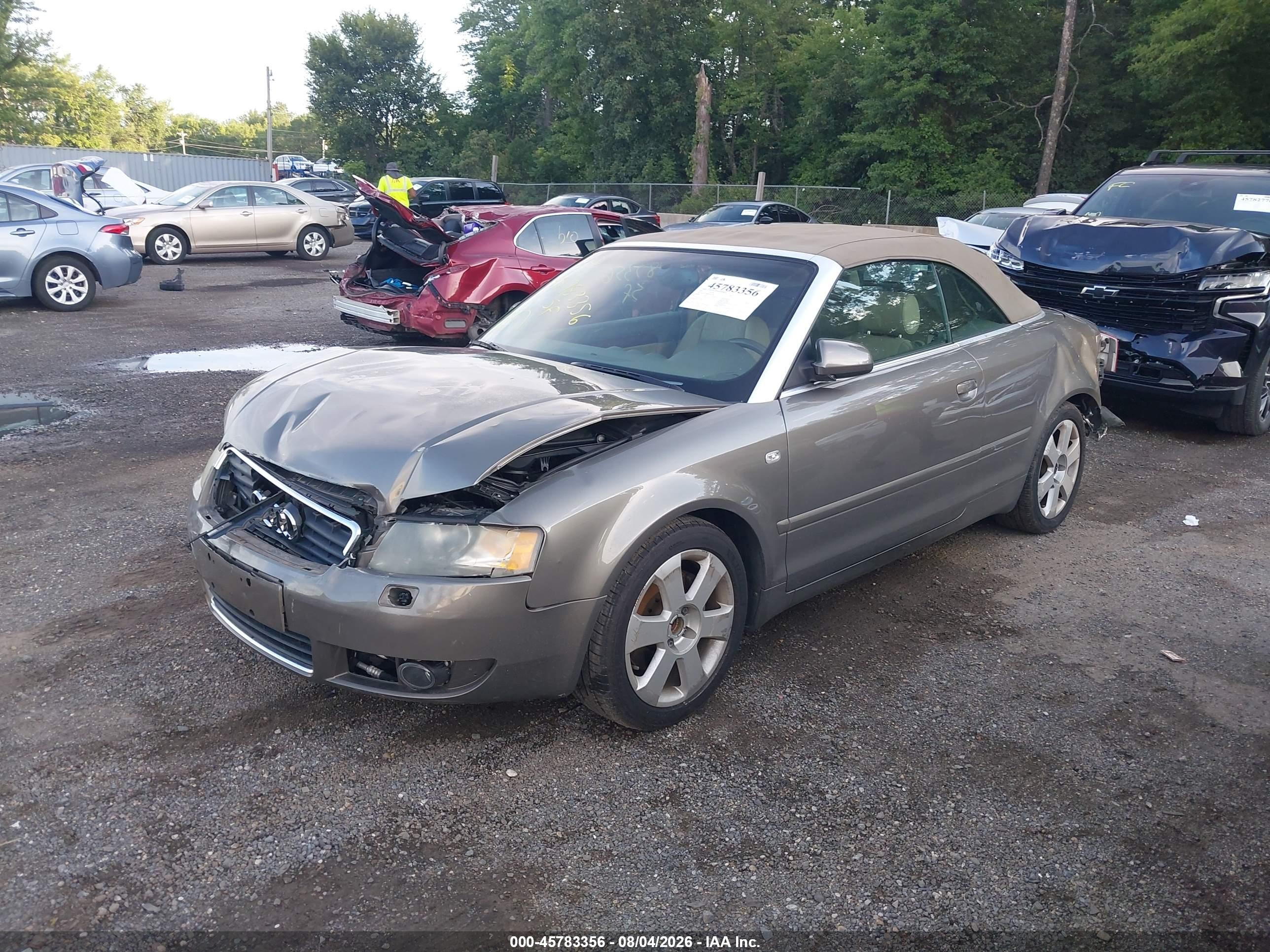 2005 Audi A4 3.0 Gold vin: WAUDT48H95K019441