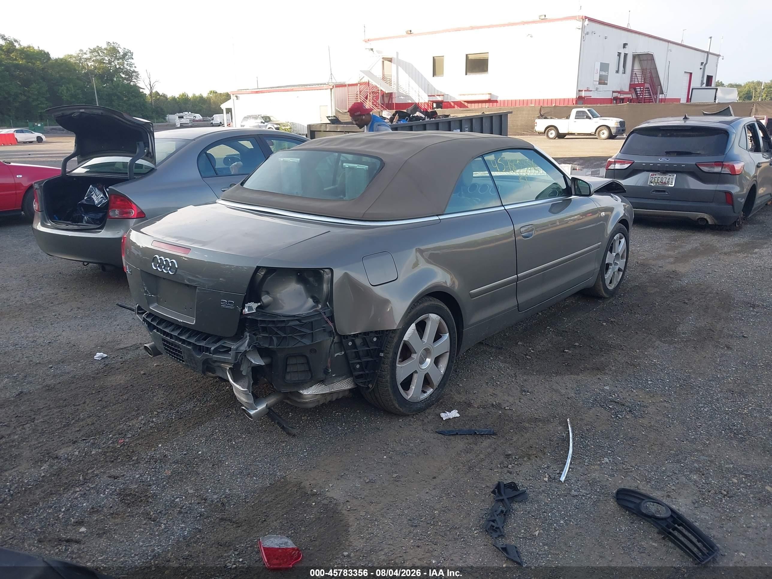 2005 Audi A4 3.0 Gold vin: WAUDT48H95K019441