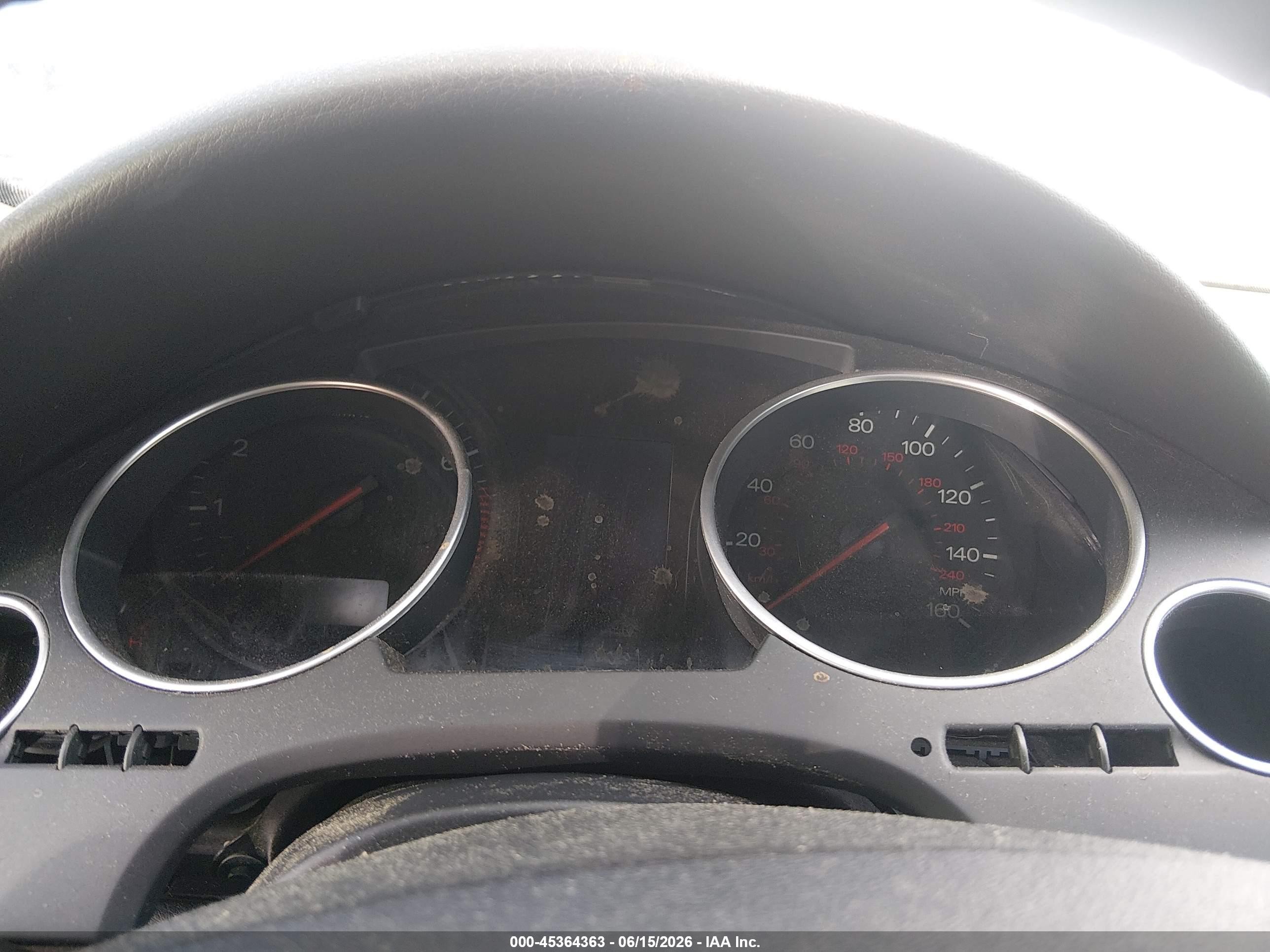 2005 Audi A4 3.0 Silver vin: WAUDT48HX5K005192