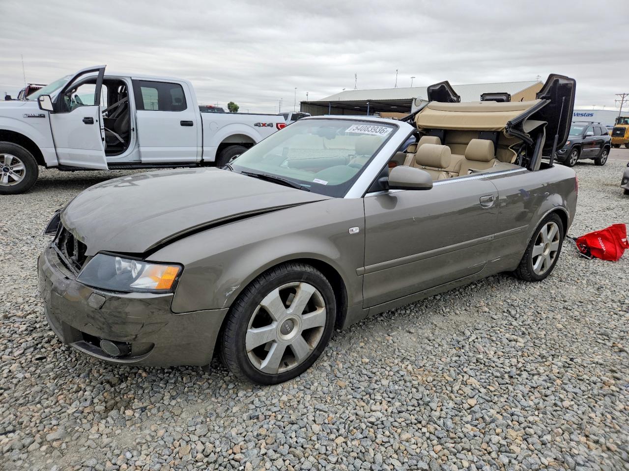 2006 Audi A4 Quattro Gray vin: WAUDT48HX6K004514
