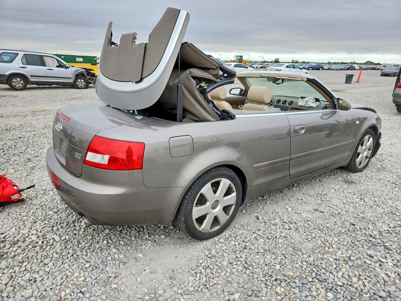 2006 Audi A4 Quattro Gray vin: WAUDT48HX6K004514