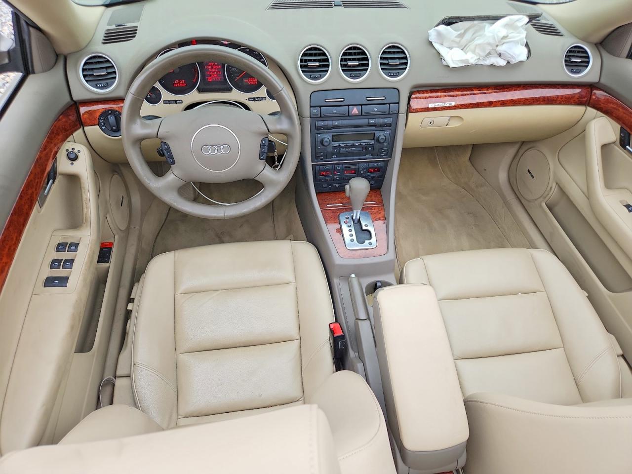 2006 Audi A4 Quattro Gray vin: WAUDT48HX6K004514
