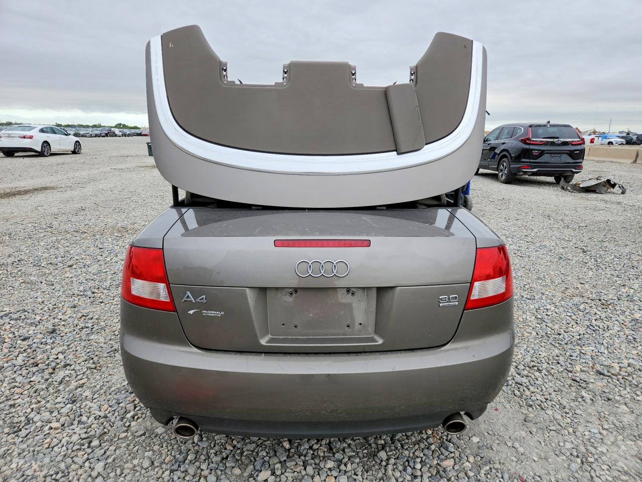 2006 Audi A4 Quattro Gray vin: WAUDT48HX6K004514