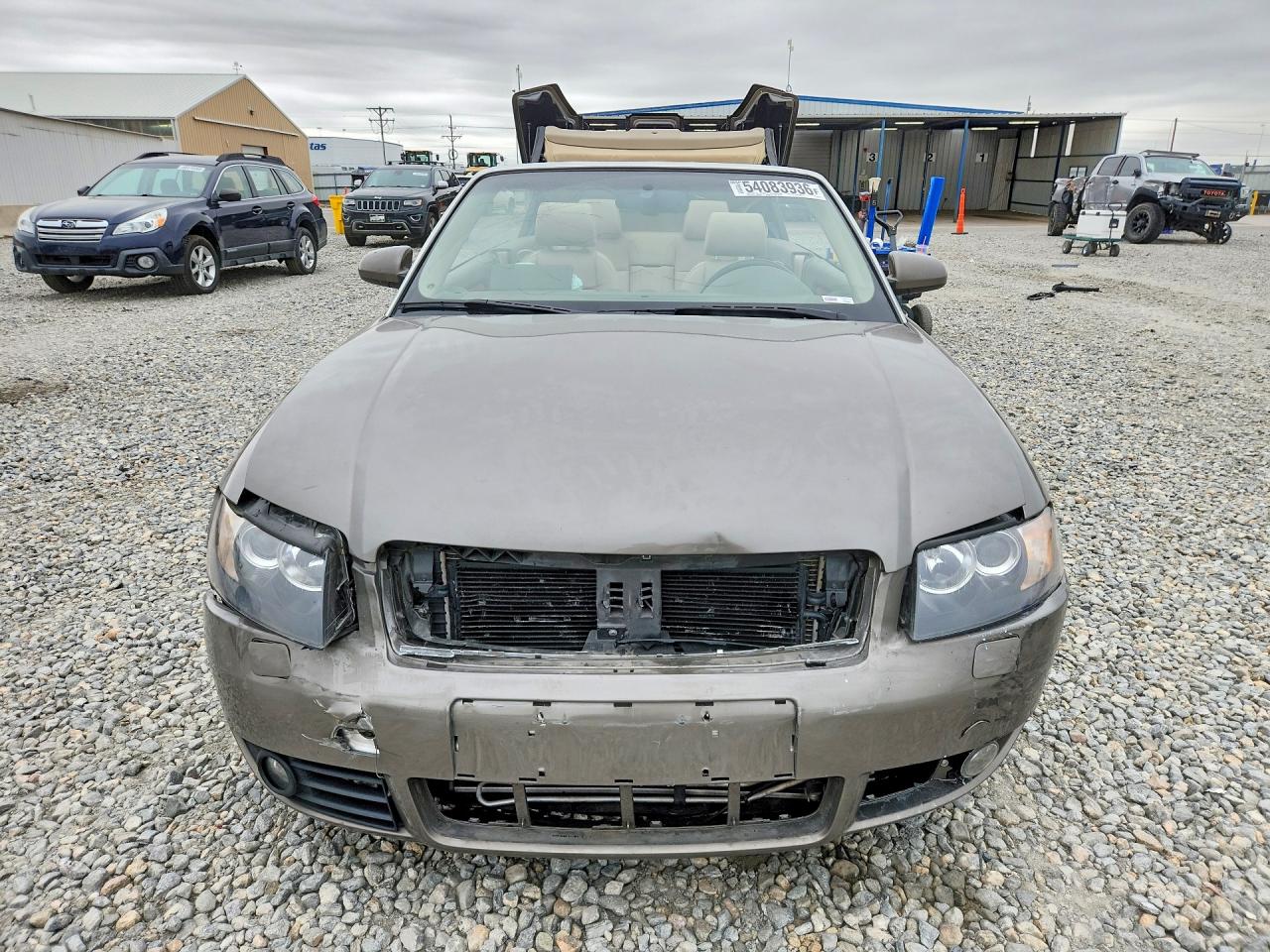 2006 Audi A4 Quattro Gray vin: WAUDT48HX6K004514