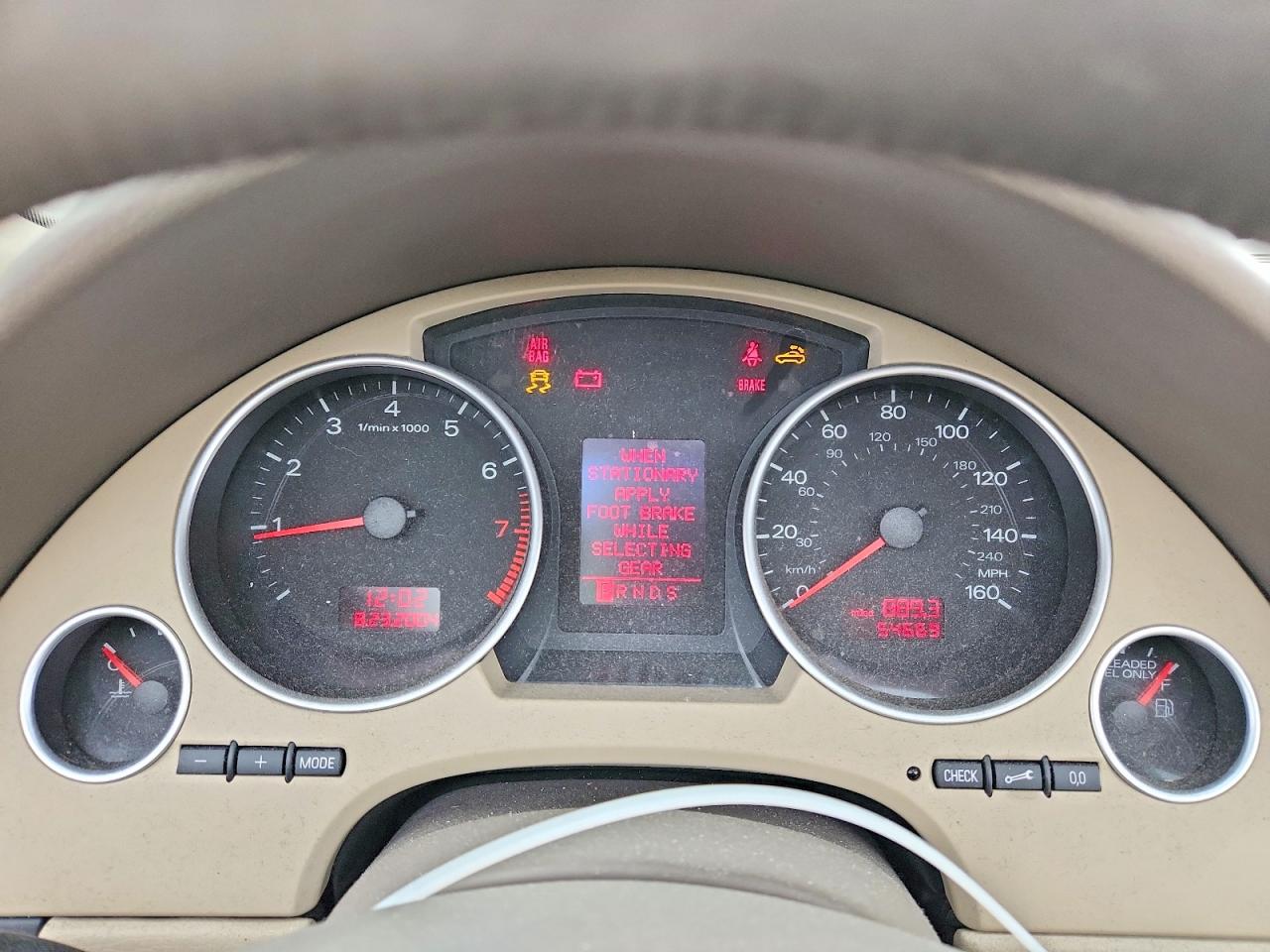2006 Audi A4 Quattro Gray vin: WAUDT48HX6K004514