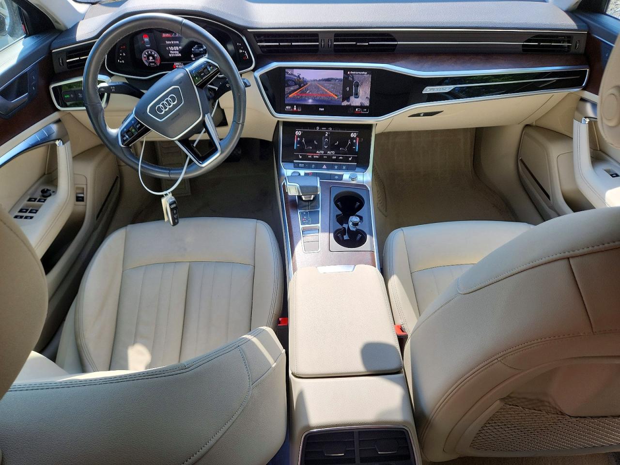 2021 Audi A6 Premium Plus Blue vin: WAUE3AF26MN052251