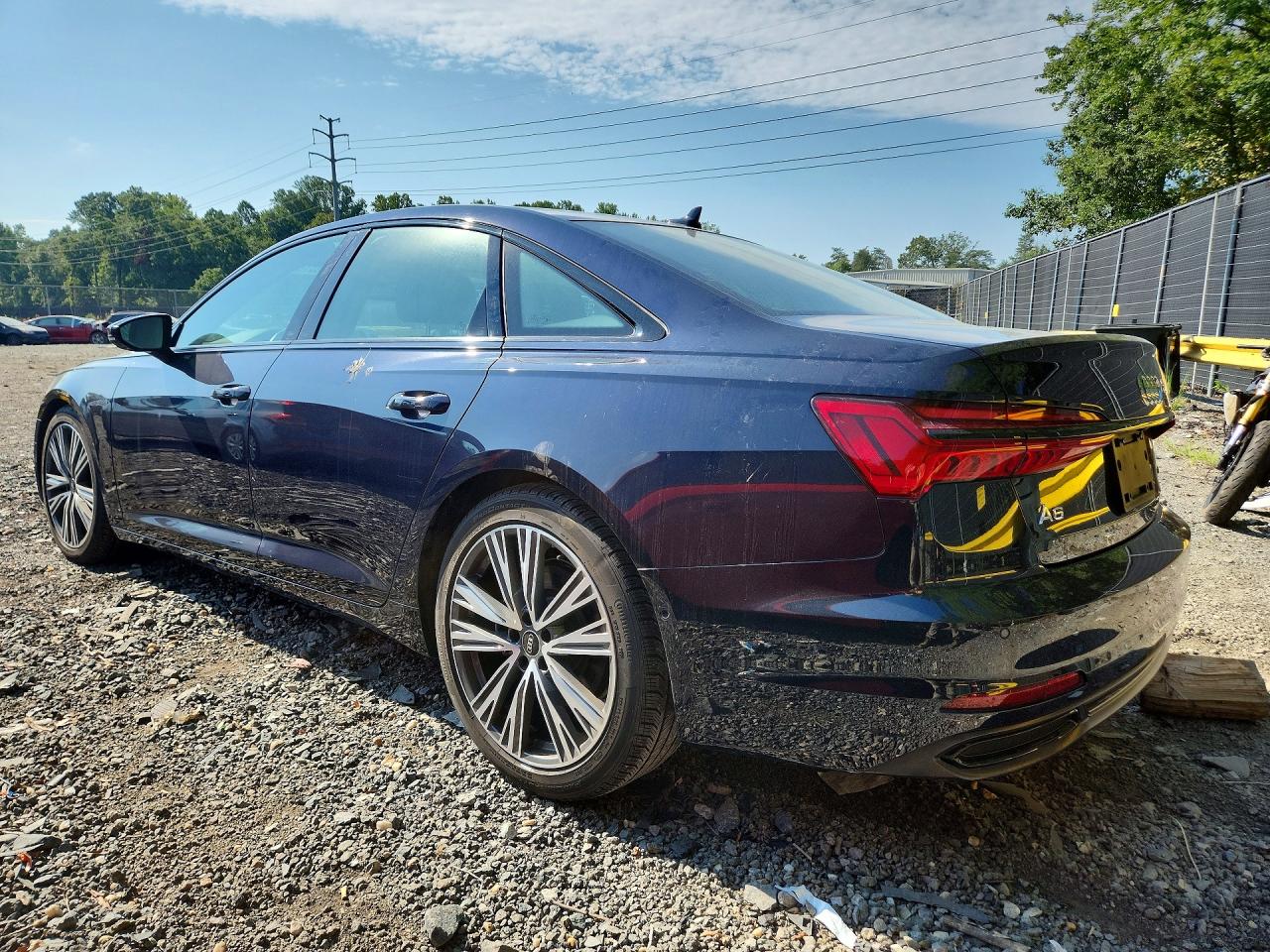 2021 Audi A6 Premium Plus Blue vin: WAUE3AF26MN052251