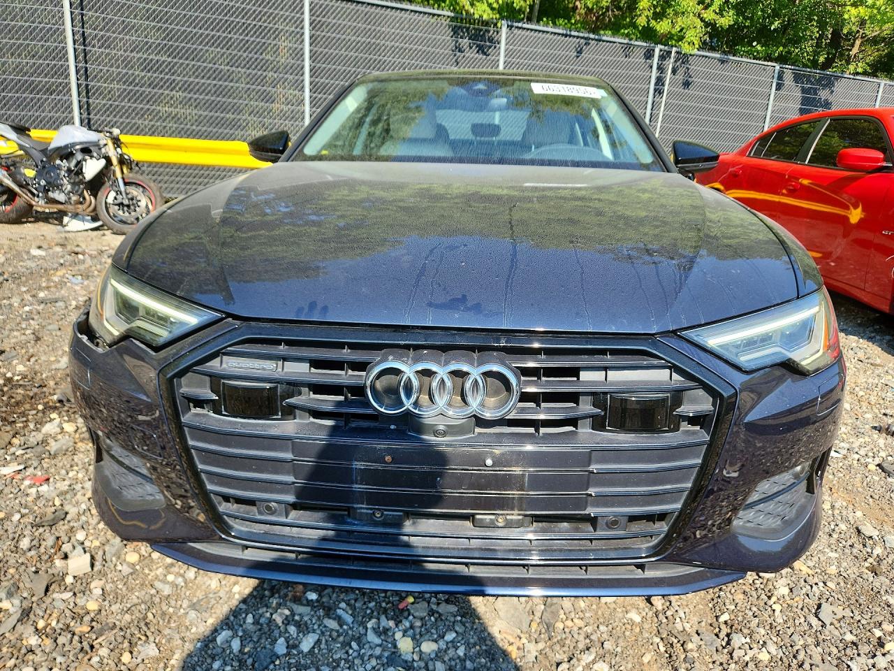 2021 Audi A6 Premium Plus Blue vin: WAUE3AF26MN052251