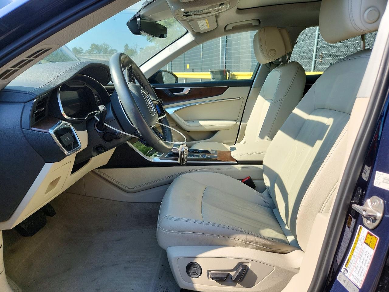 2021 Audi A6 Premium Plus Blue vin: WAUE3AF26MN052251