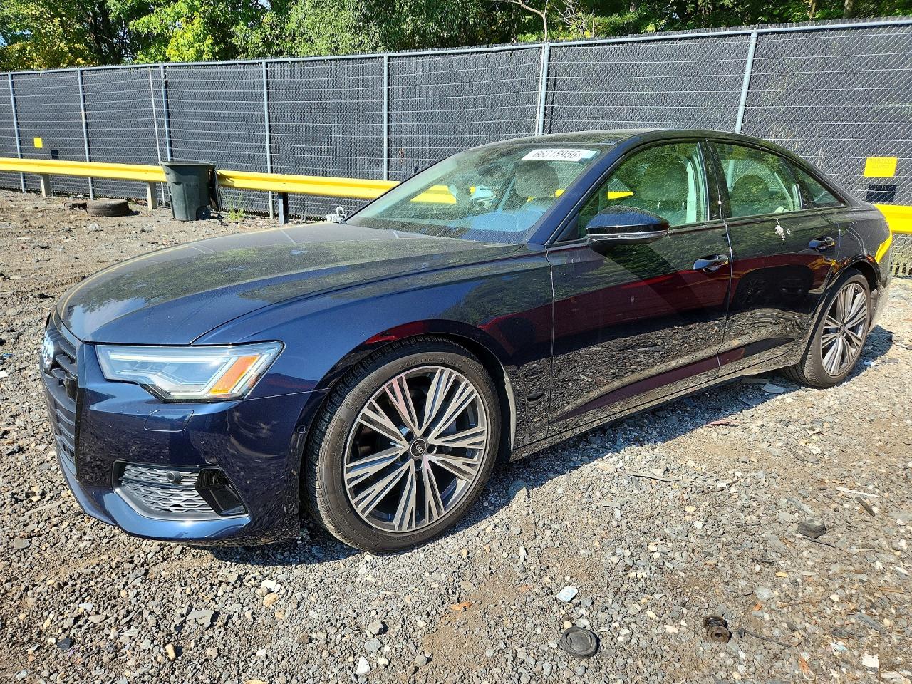 2021 Audi A6 Premium Plus Blue vin: WAUE3AF26MN052251