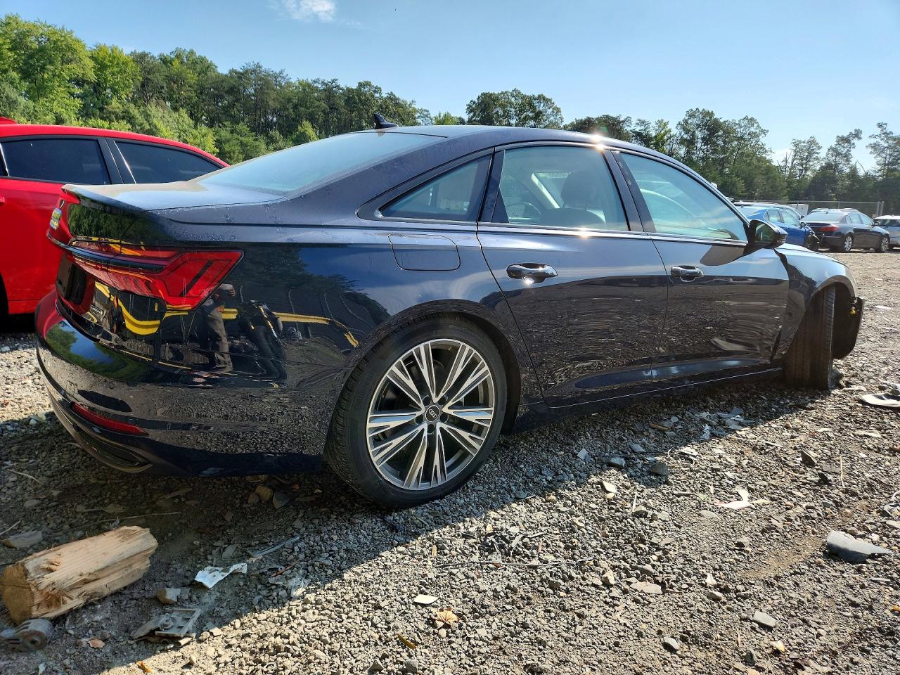 2021 Audi A6 Premium Plus Blue vin: WAUE3AF26MN052251