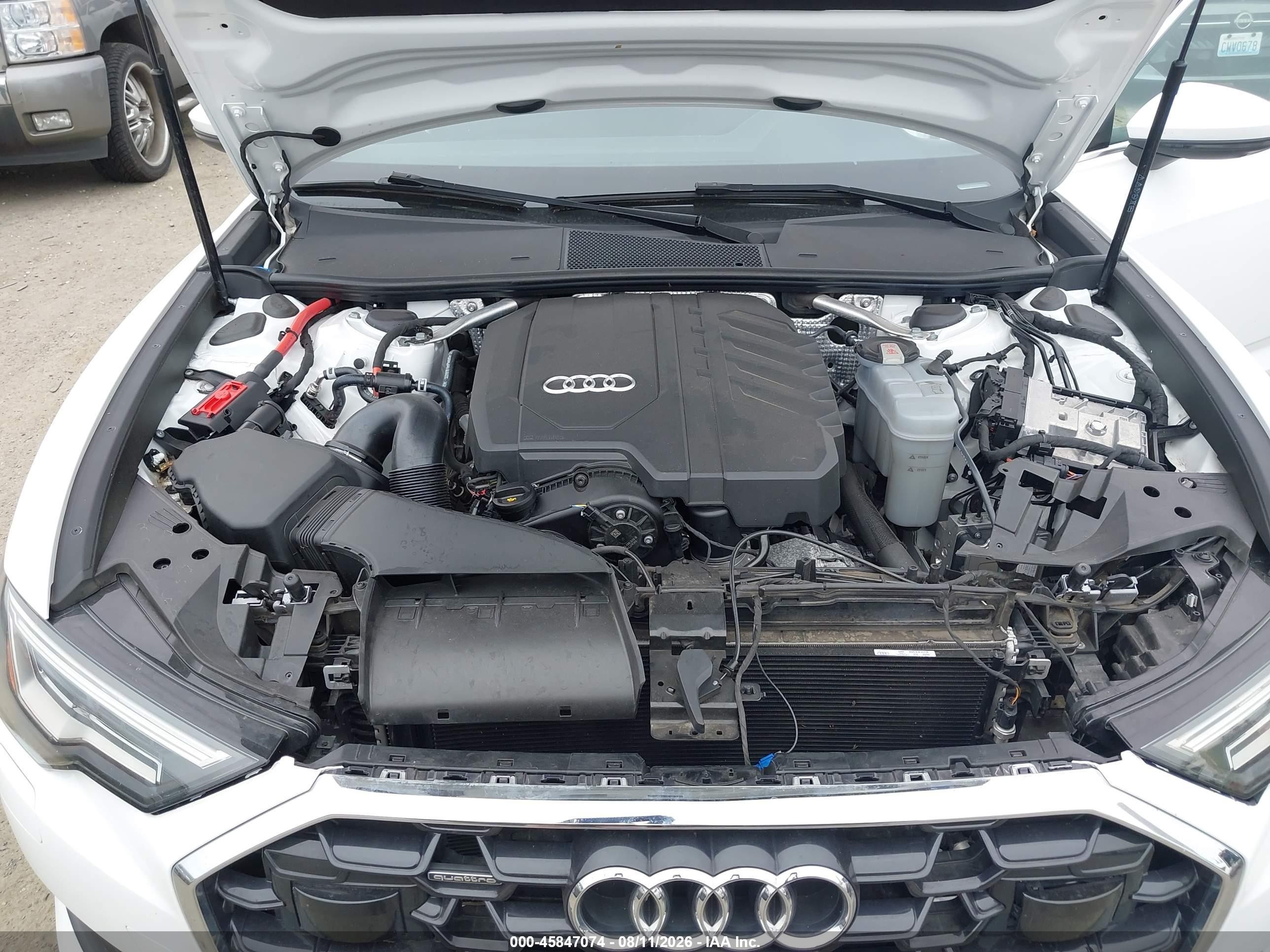 2024 Audi A6 Premium Plus 45 Tfsi Quattro S Tronic Белый vin: WAUE3BF28RN031835