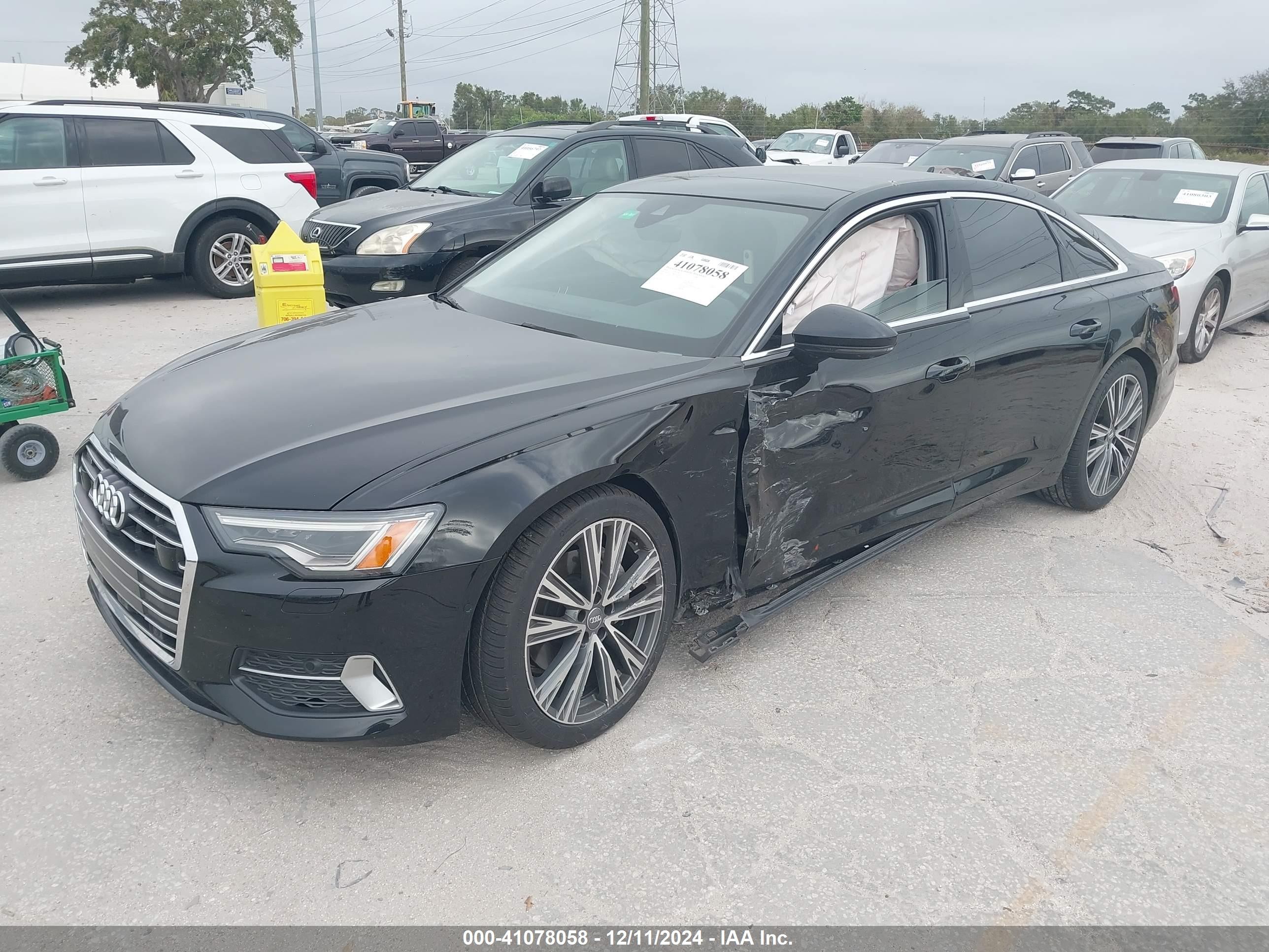 2019 Audi A6 45 Premium Black vin: WAUE8AF28KN118300