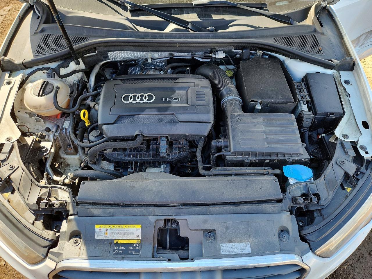 2016 Audi A3 Premium Plus White vin: WAUE8GFF5G1011600