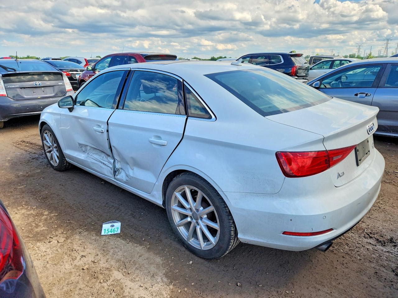 2016 Audi A3 Premium Plus White vin: WAUE8GFF5G1011600