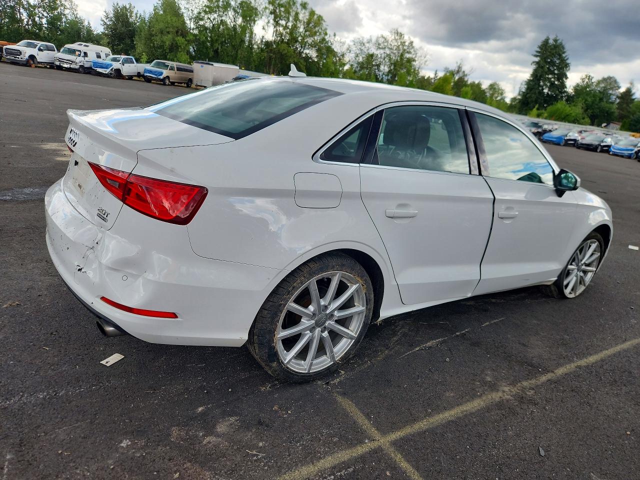 2016 Audi A3 Premium Plus White vin: WAUE8GFF7G1071846